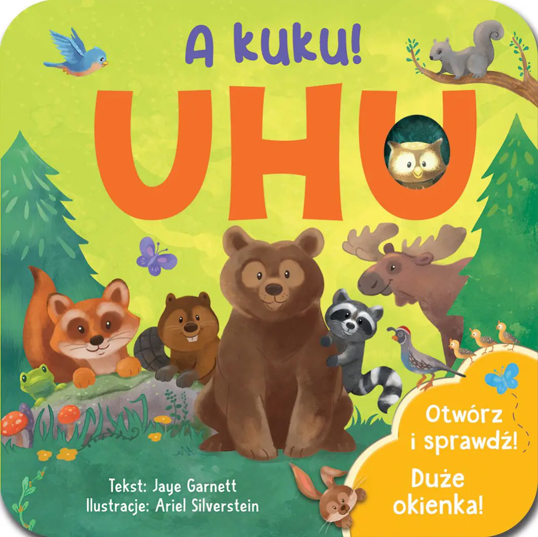 Książka - A kuku! Uhu
