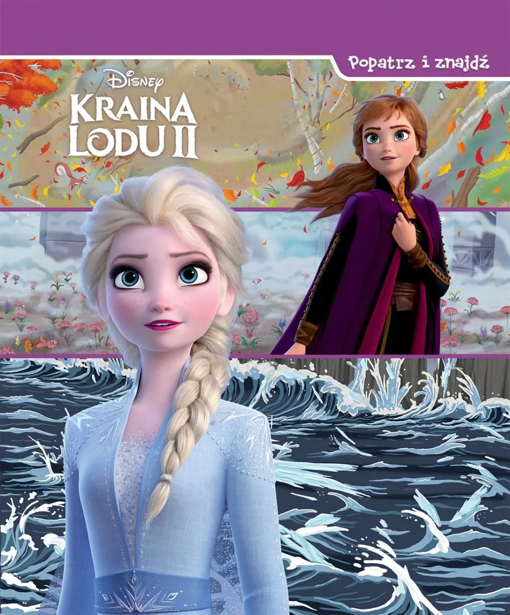 Książka - Disney Kraina Lodu II. Popatrz i znajdź