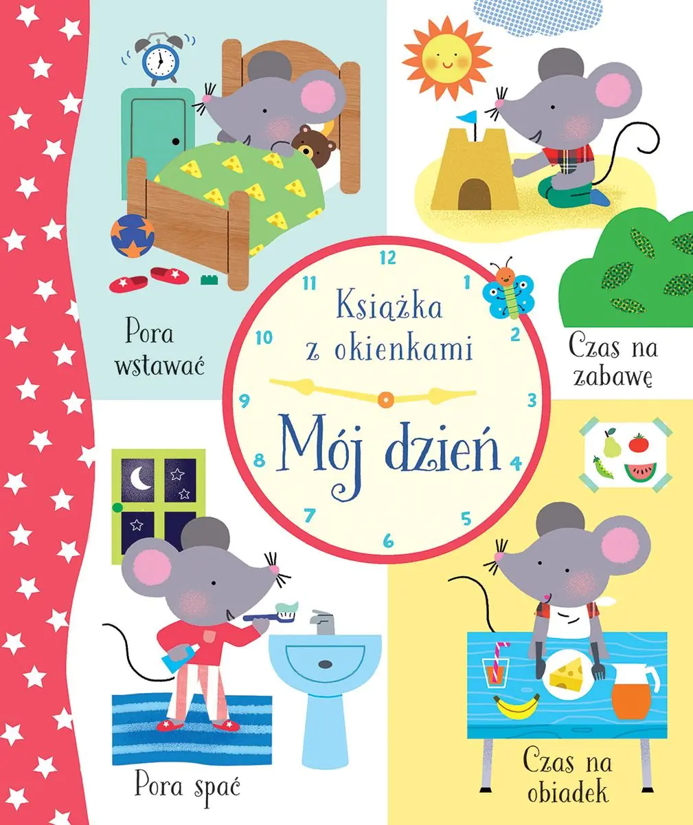 Książka - Mój dzień. Książka z okienkami