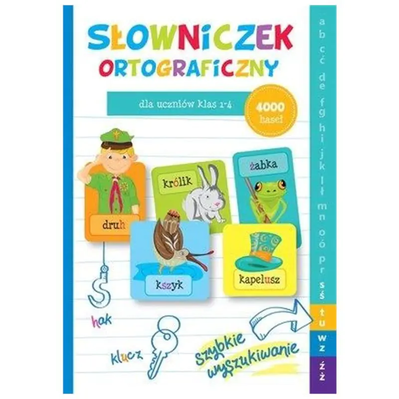 Książka - Słowniczek ortograficzny dla uczniów klas 1-4