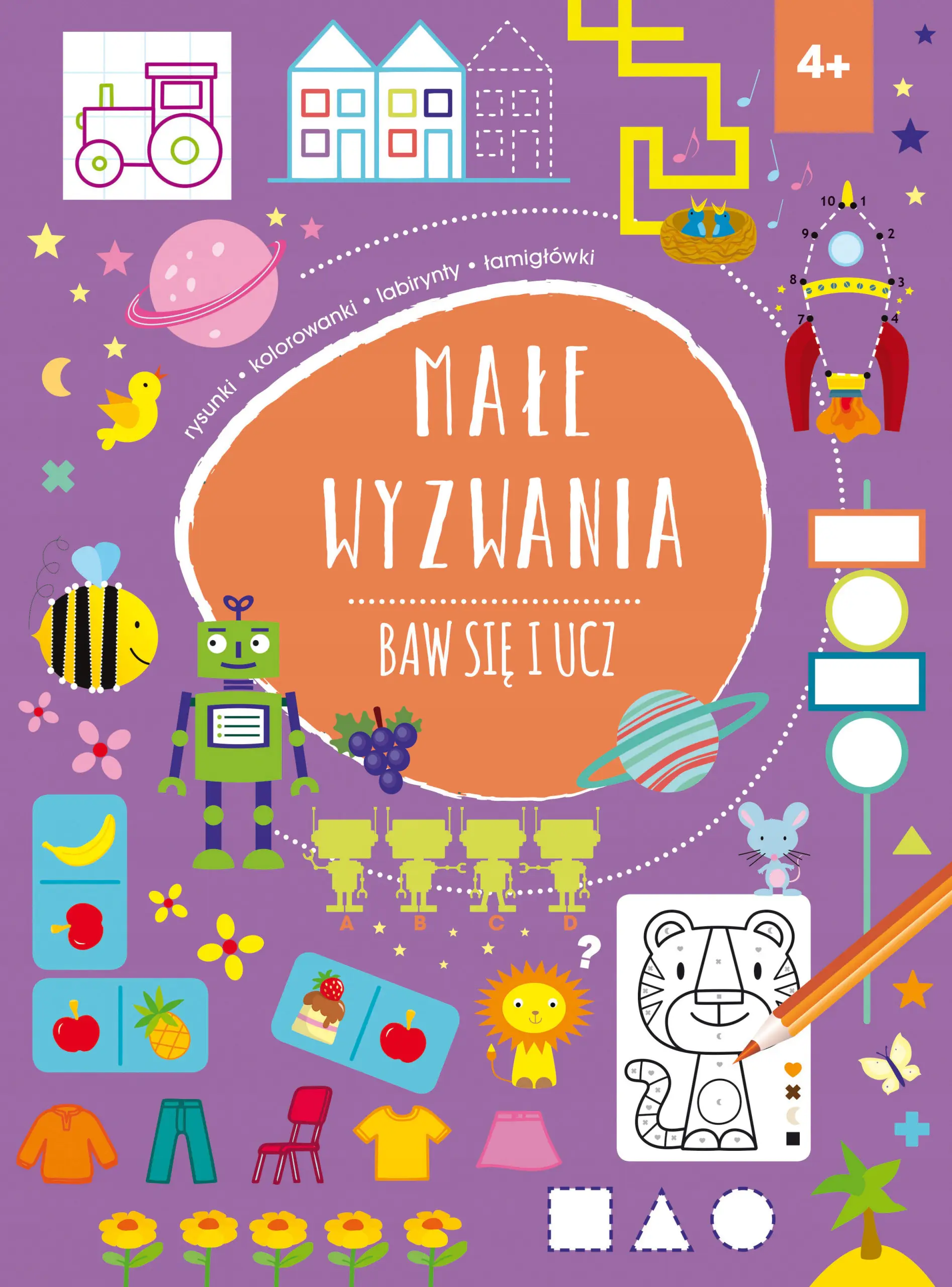 Książka - Małe wyzwania. Baw się i ucz