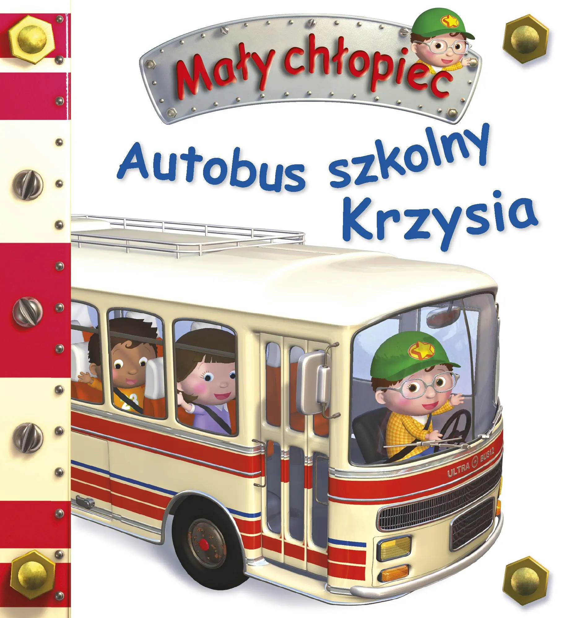 Książka - Autobus szkolny Krzysia. Mały chłopiec