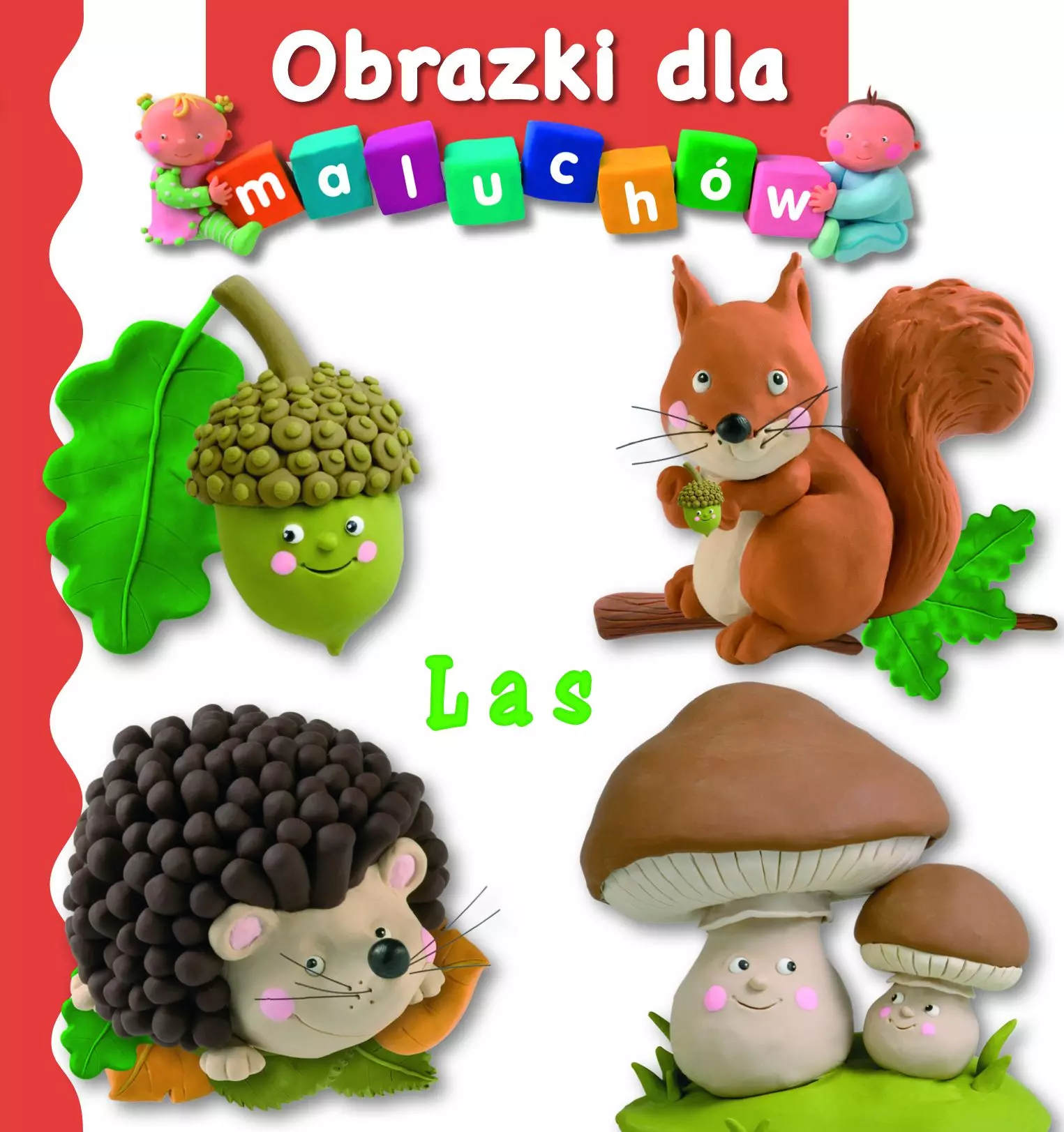 Książka - Obrazki dla maluchów. Las