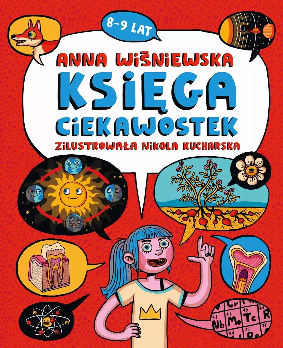 Książka - Księga ciekawostek 8-9 lat