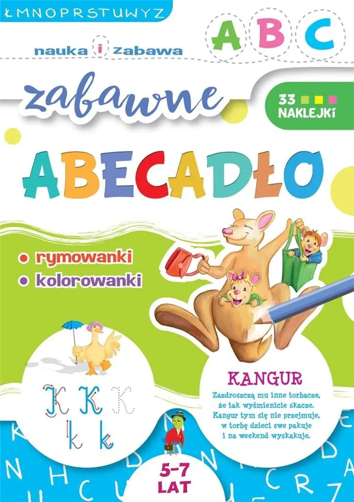 Książka - Nauka i zabawa. Abecadło