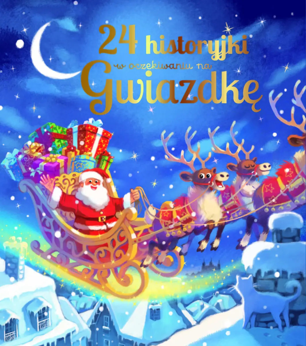 Książka - 24 historyjki w oczekiwaniu na Gwiazdkę