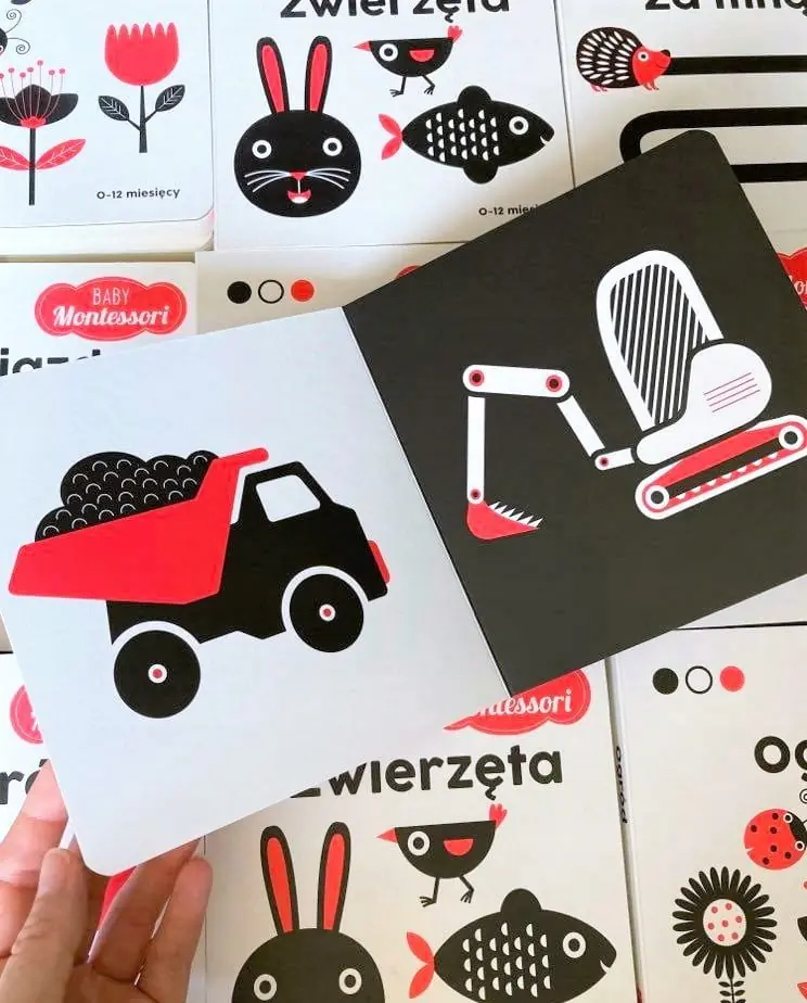 Książka - BABY Montessori. Pojazdy