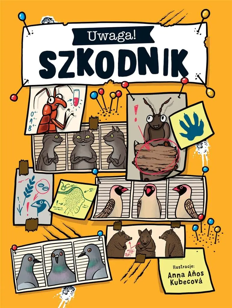 Książka - Uwaga! Szkodnik