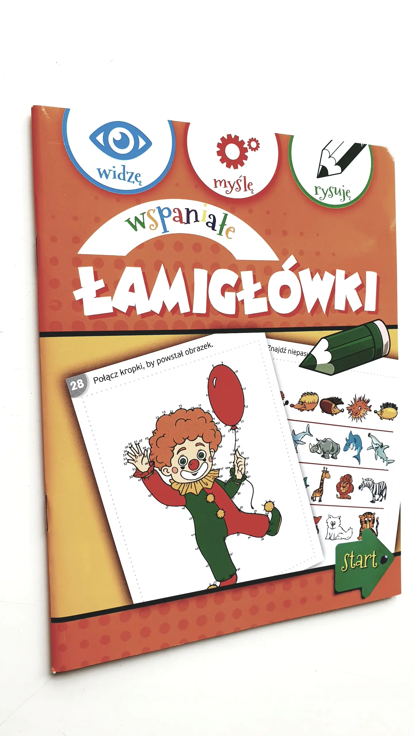 Książka - Wspaniałe łamigłówki