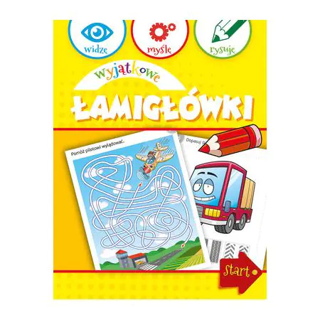 Książka - Wyjątkowe łamigłówki