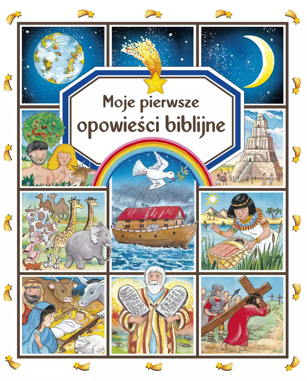 Książka - Świat w obrazkach. Moje pierwsze opowieści biblijne