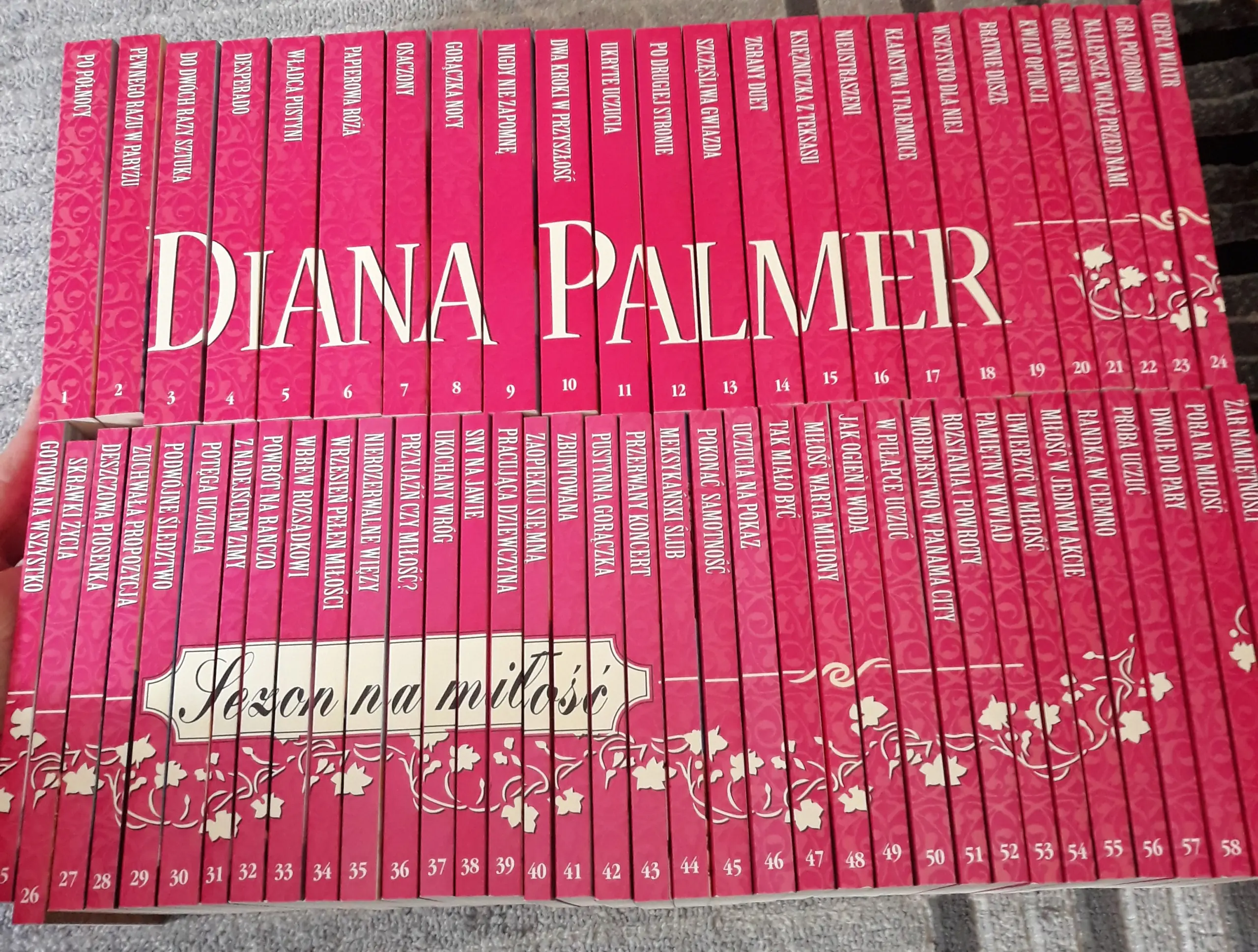Książka - Sezon na Miłość Kolekcja Książek Diany Palmer