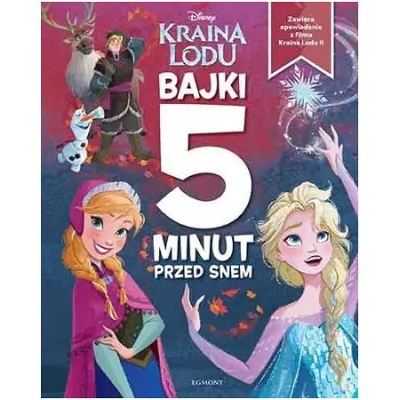 Książka - Kraina Lodu. Bajki 5 minut przed snem