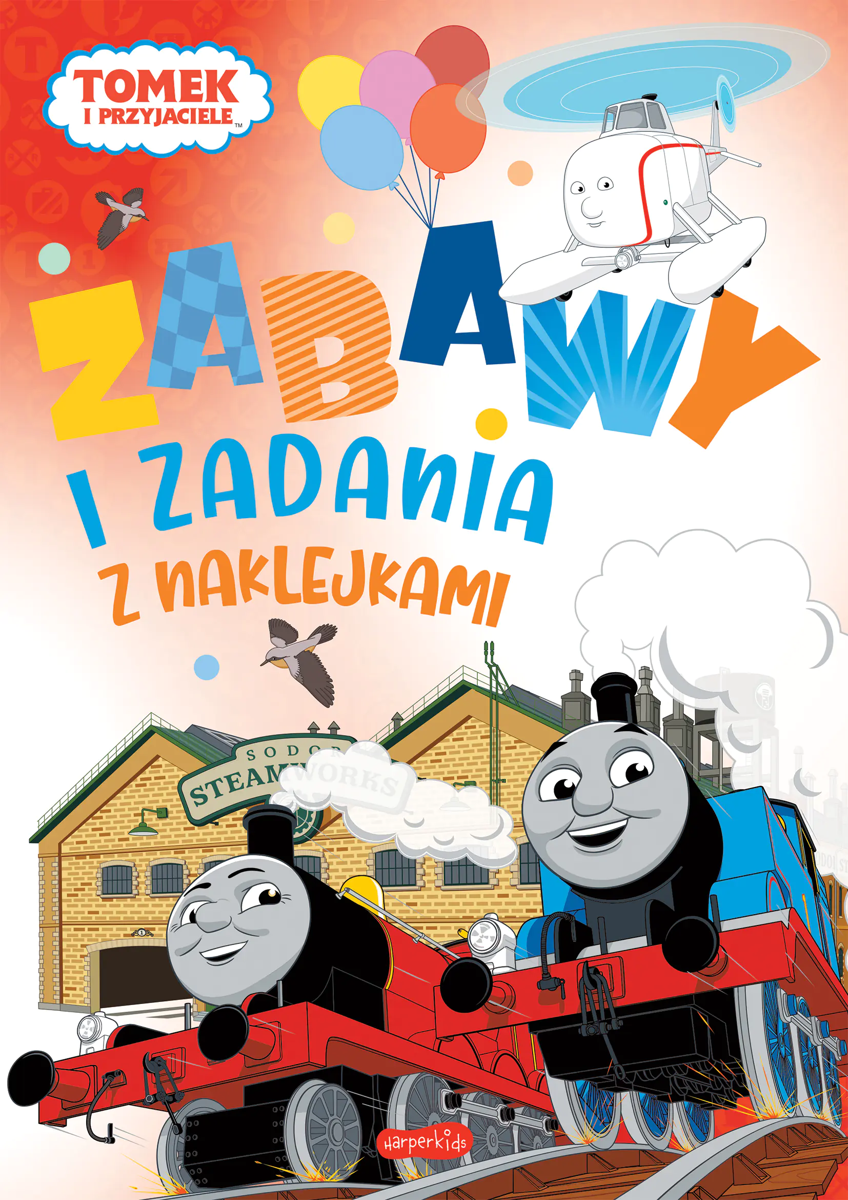 Książka - Tomek i przyjaciele. Zabawy i zadania z naklejkami
