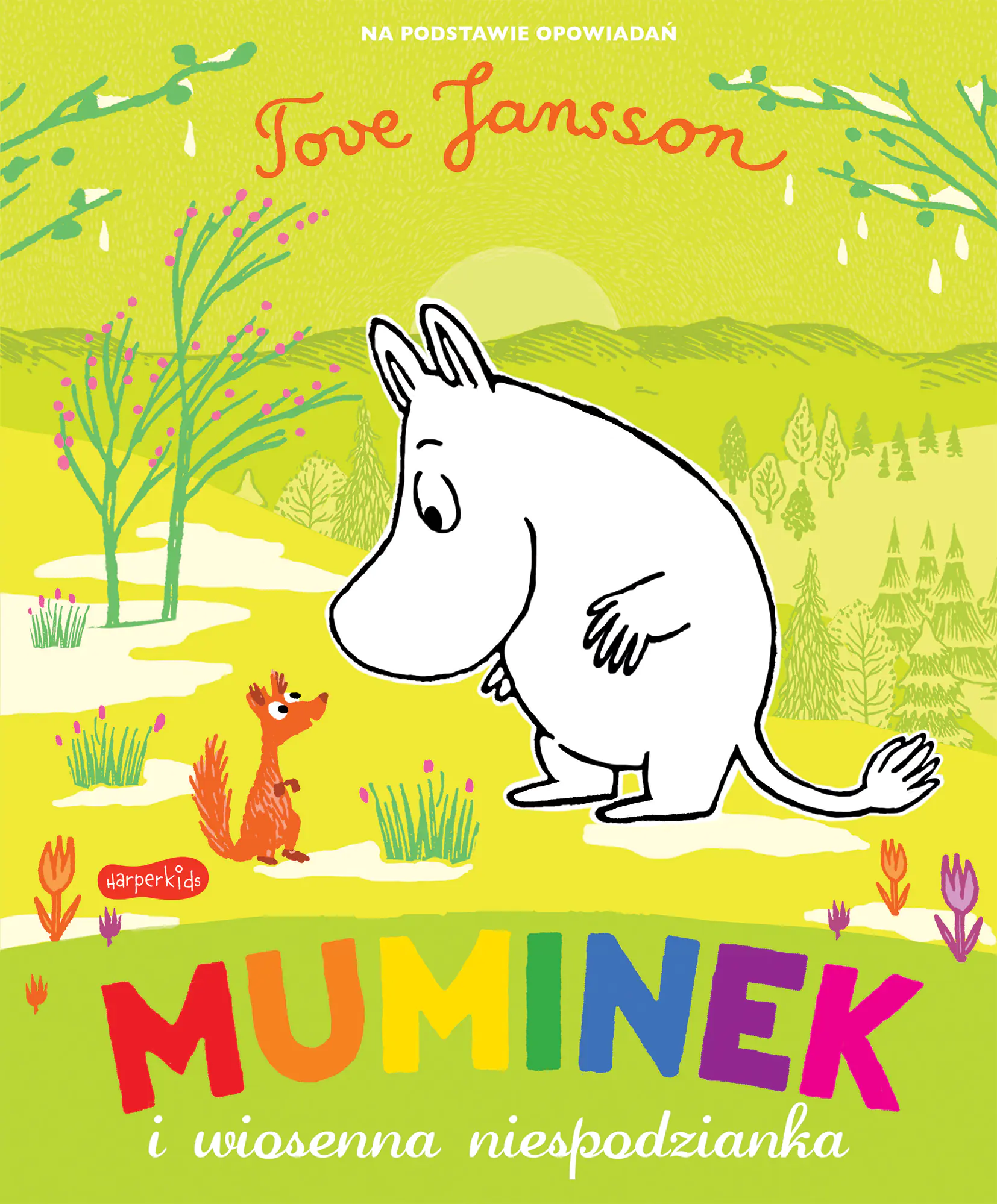 Książka - Muminek i wiosenna niespodzianka