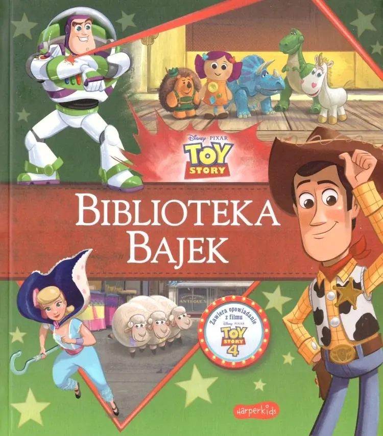 Książka - Toy Story. Biblioteka bajek