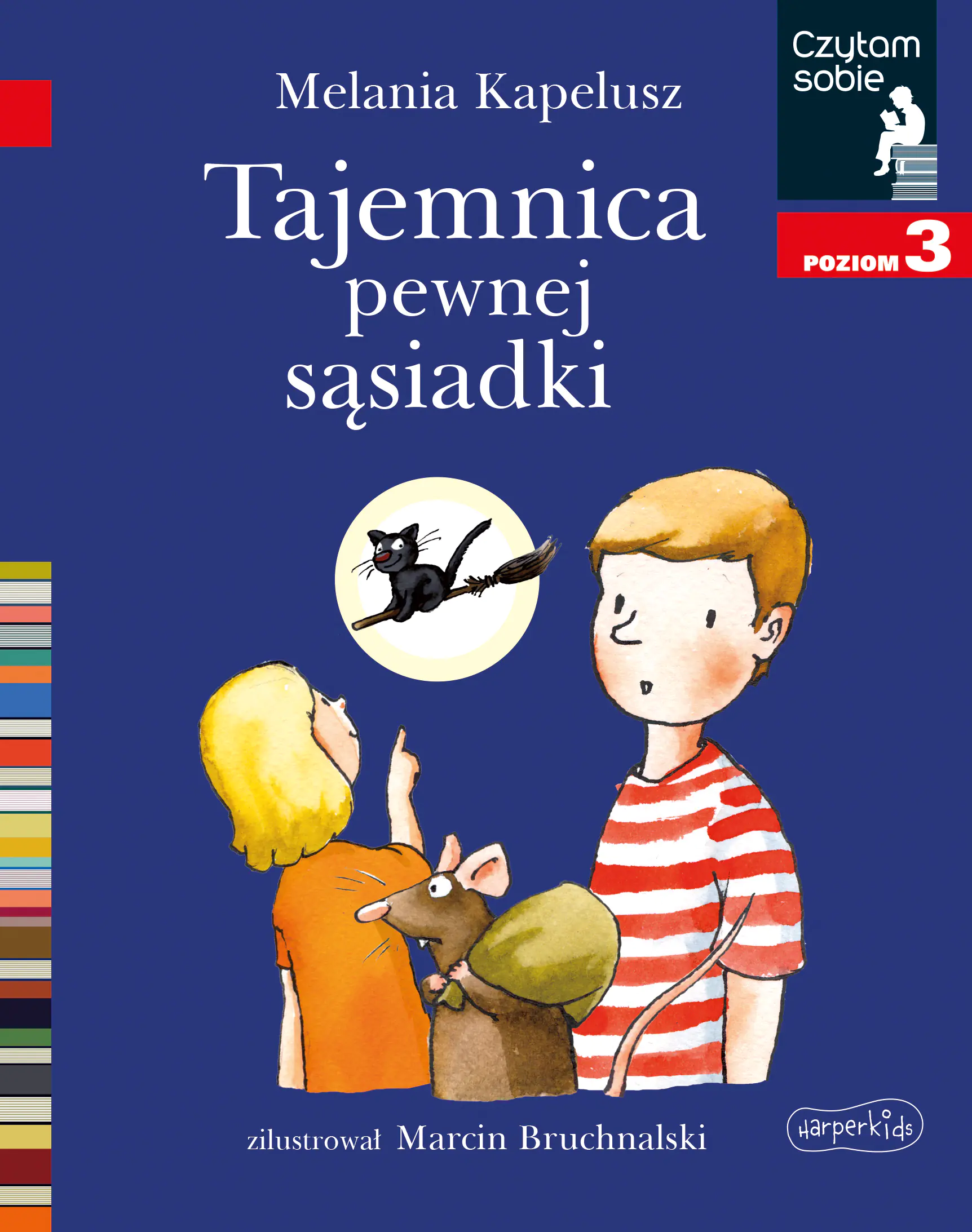 Książka - Tajemnica pewnej sąsiadki. Czytam sobie. Poziom 3