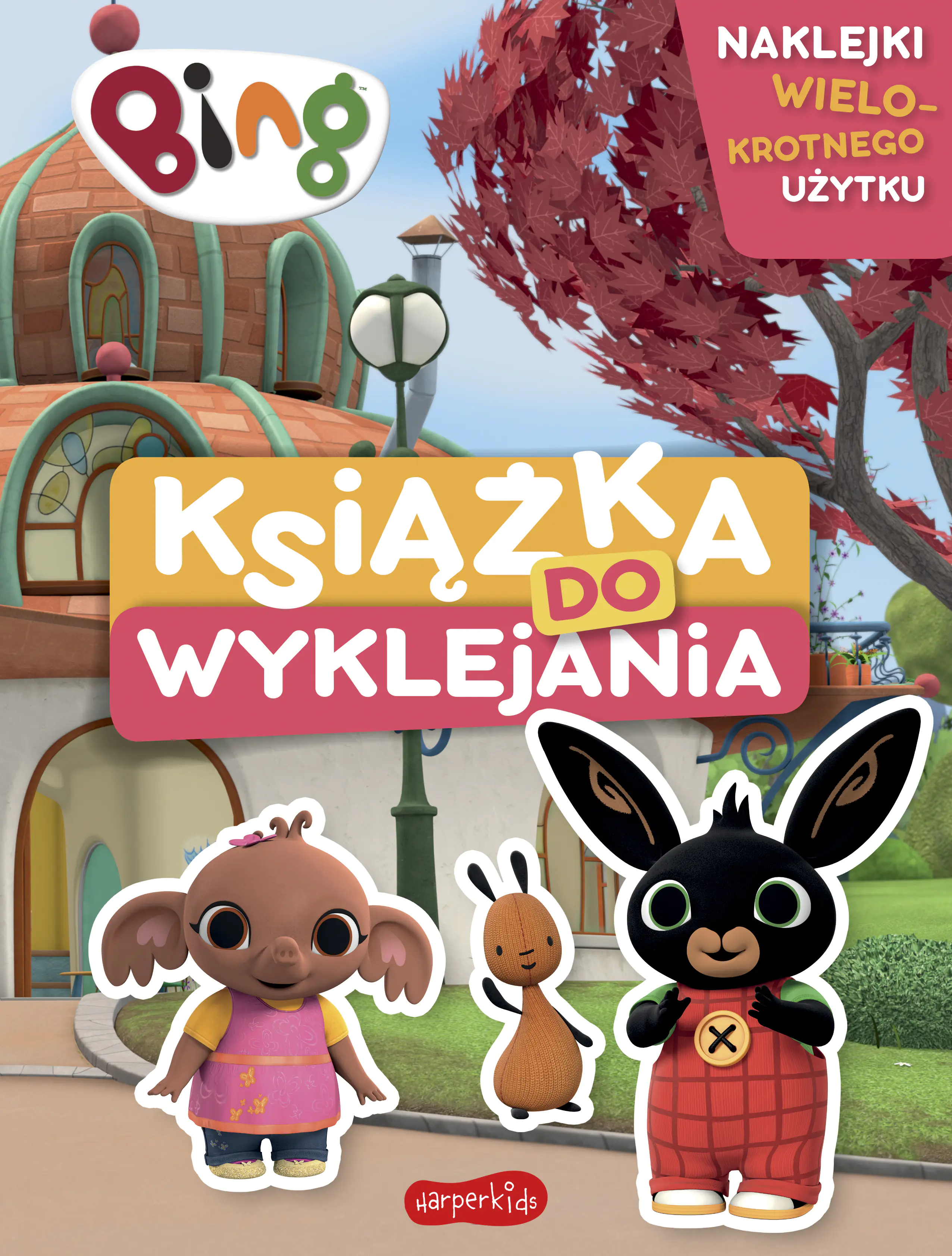 Książka - Książka do wyklejania. Bing
