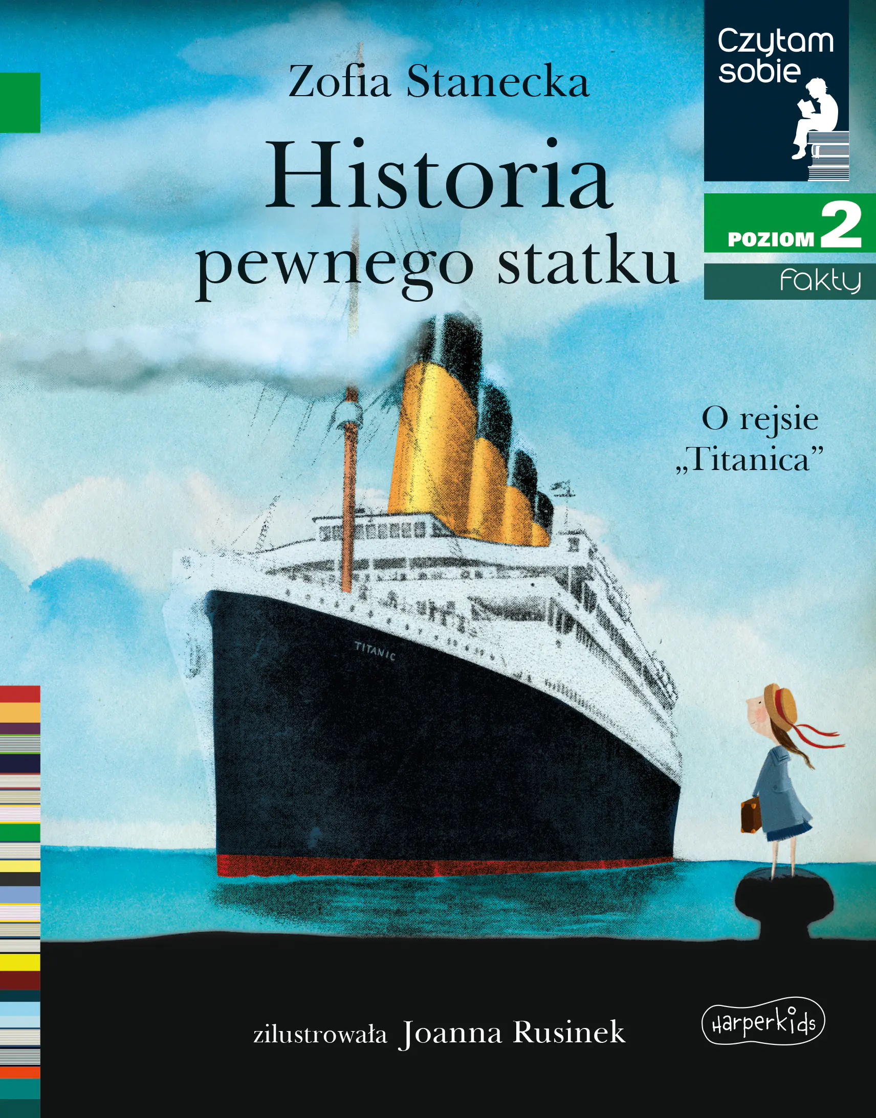 Książka - Historia pewnego statku. O rejsie "Titanica". Czytam sobie. Fakty. Poziom 2