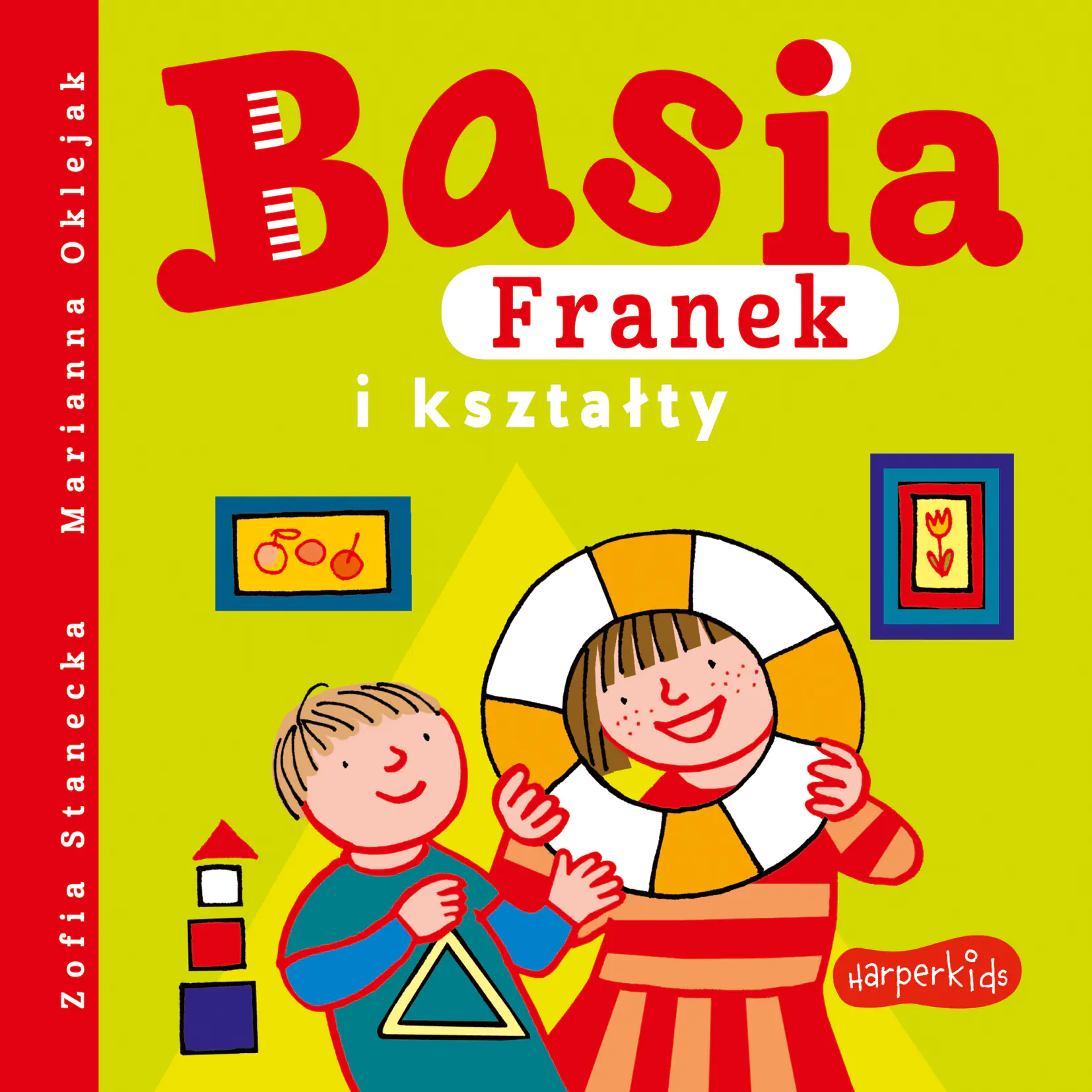 Książka - Basia, Franek i kształty