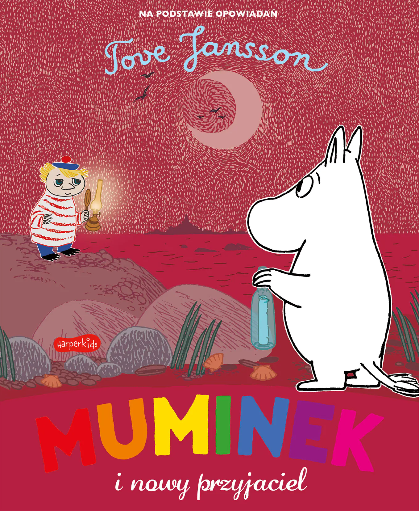 Książka - Muminek i nowy przyjaciel