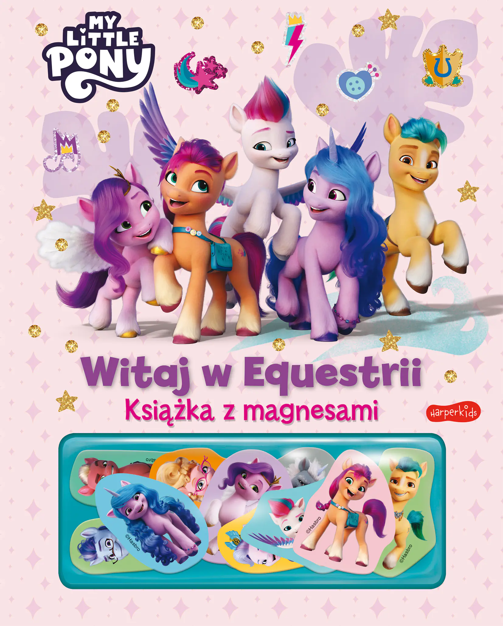 Książka - My Little Pony. Witaj w Equestrii. Książka z magnesami