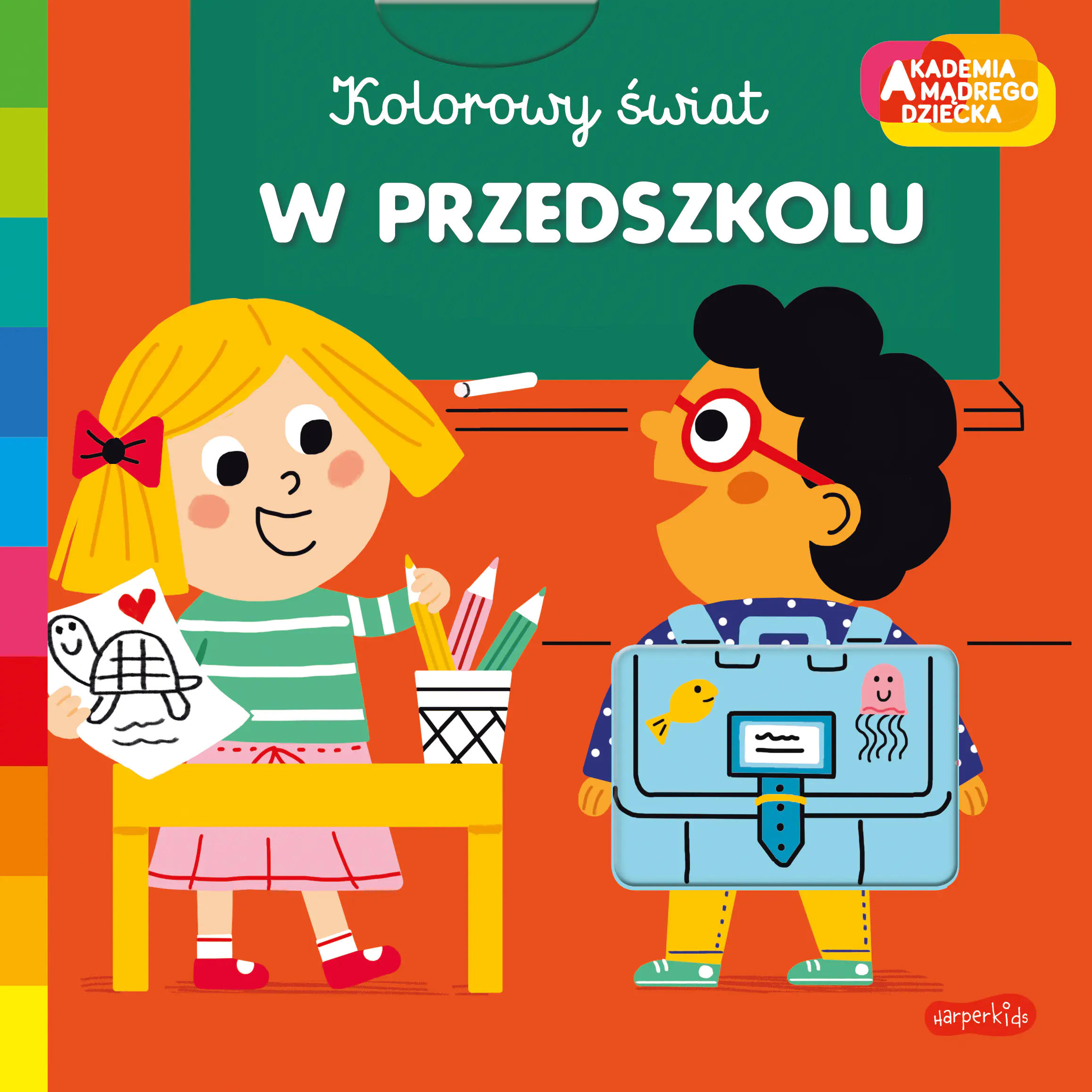 Książka - W przedszkolu. Kolorowy świat. Akademia mądrego dziecka