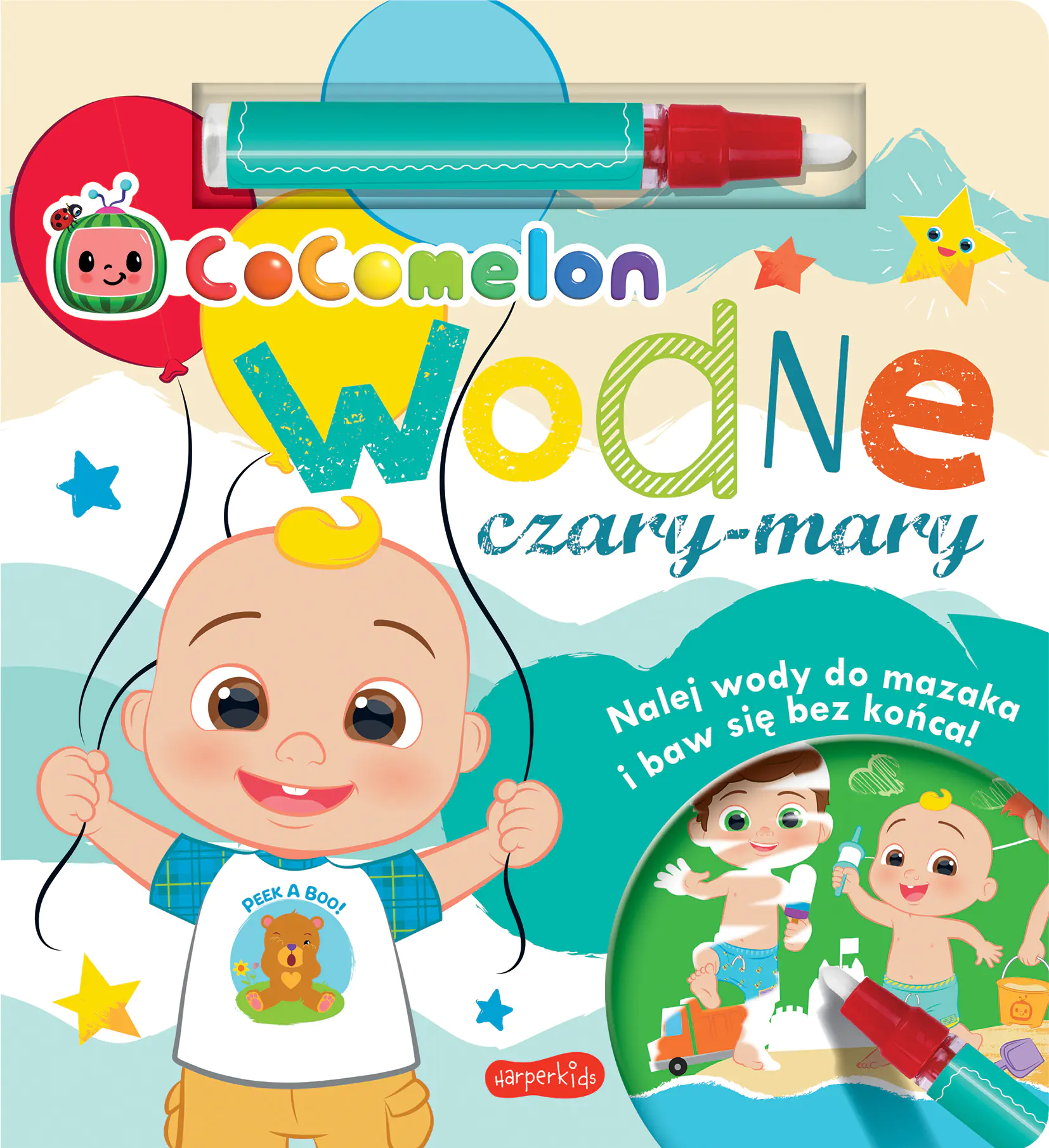 Książka - Cocomelon. Wodne czary-mary
