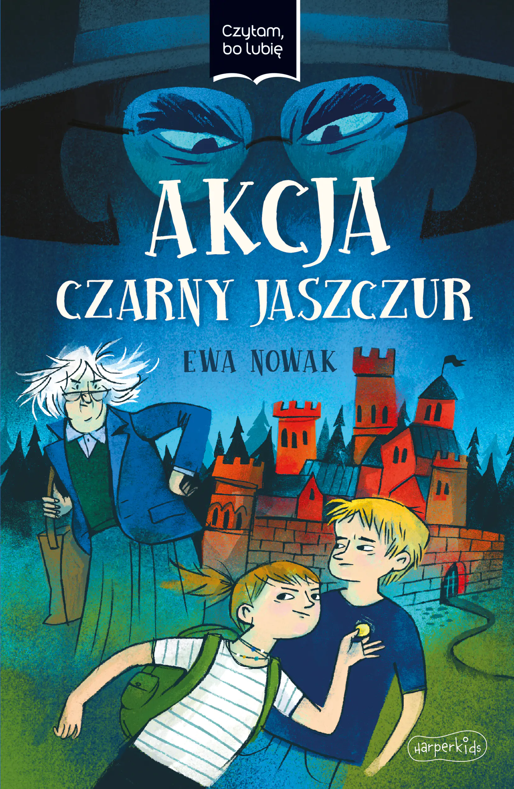 Książka - Akcja Czarny Jaszczur. Czytam, bo lubię
