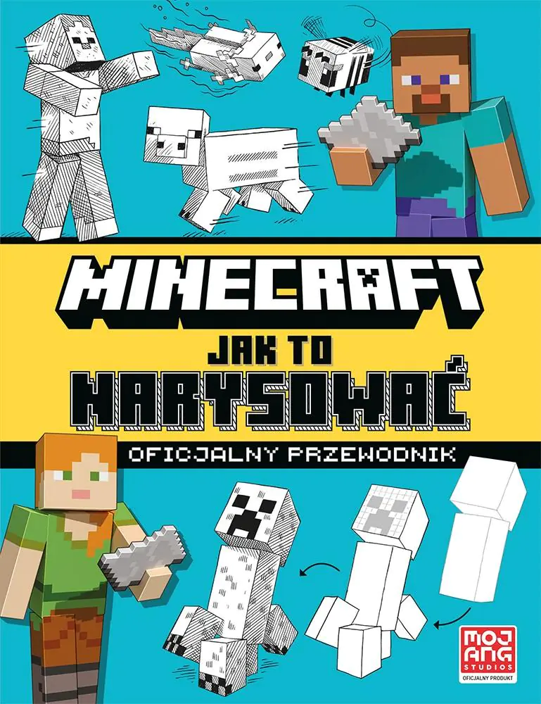 Książka - Minecraft. Jak to narysować. Oficjalny przewodnik