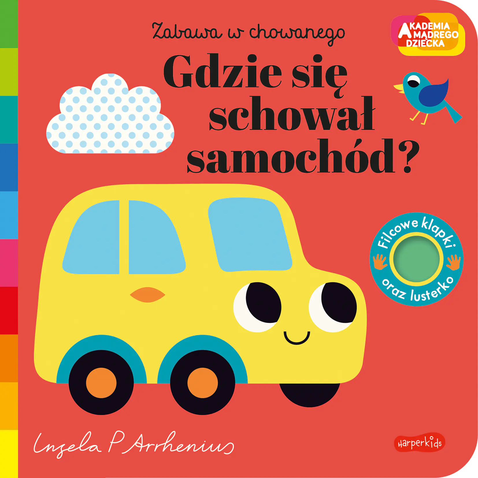 Książka - Gdzie się schował samochód? Akademia mądrego dziecka. Zabawa w chowanego