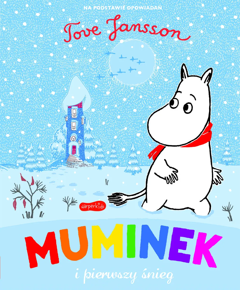Książka - Muminek i pierwszy śnieg