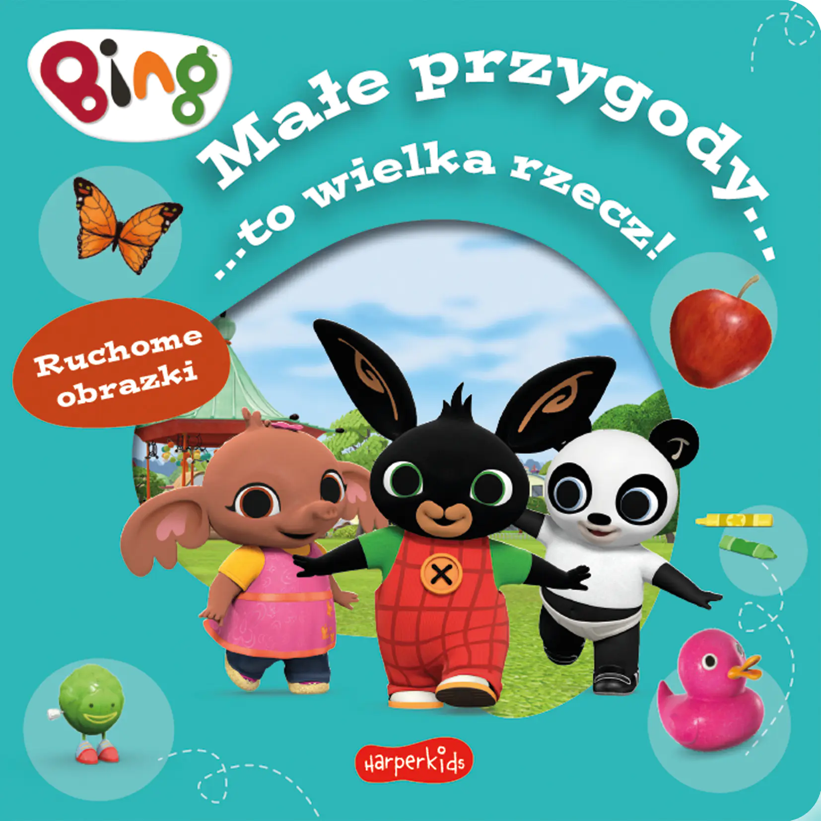 Książka - Bing. Małe przygody... to wielka rzecz! Ruchome obrazki