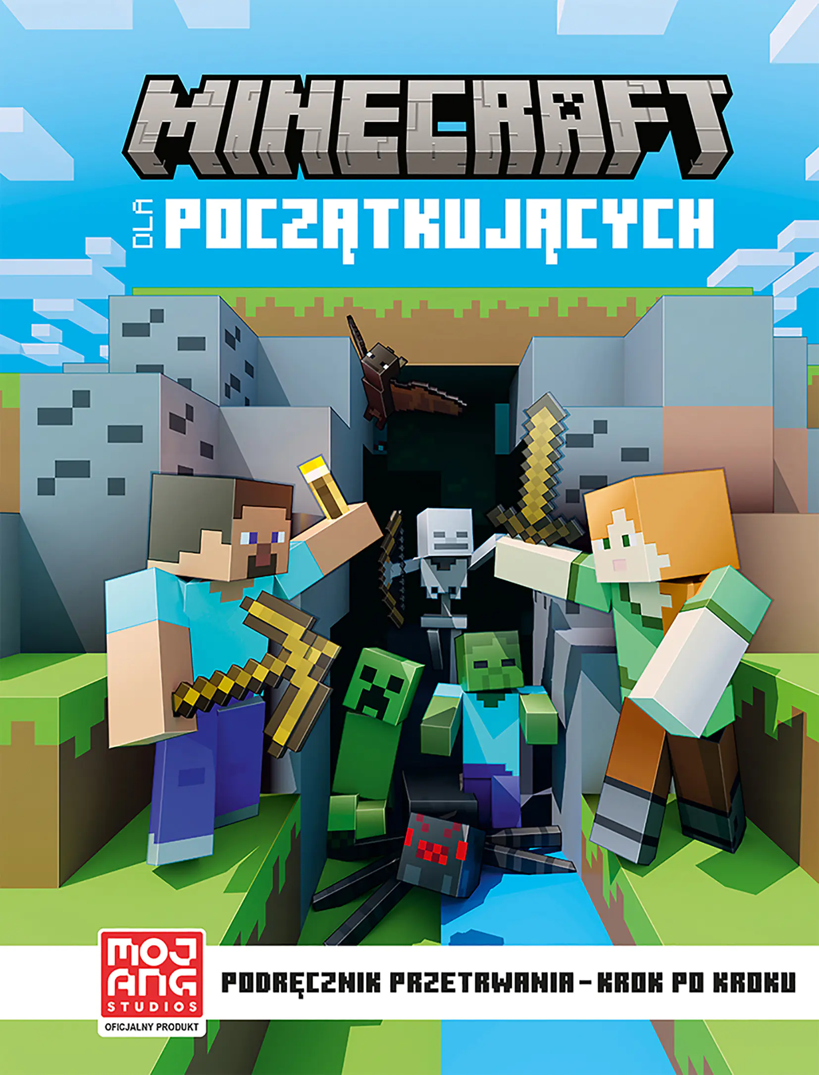 Książka - Minecraft dla początkujących. Podręcznik przetrwania krok po kroku