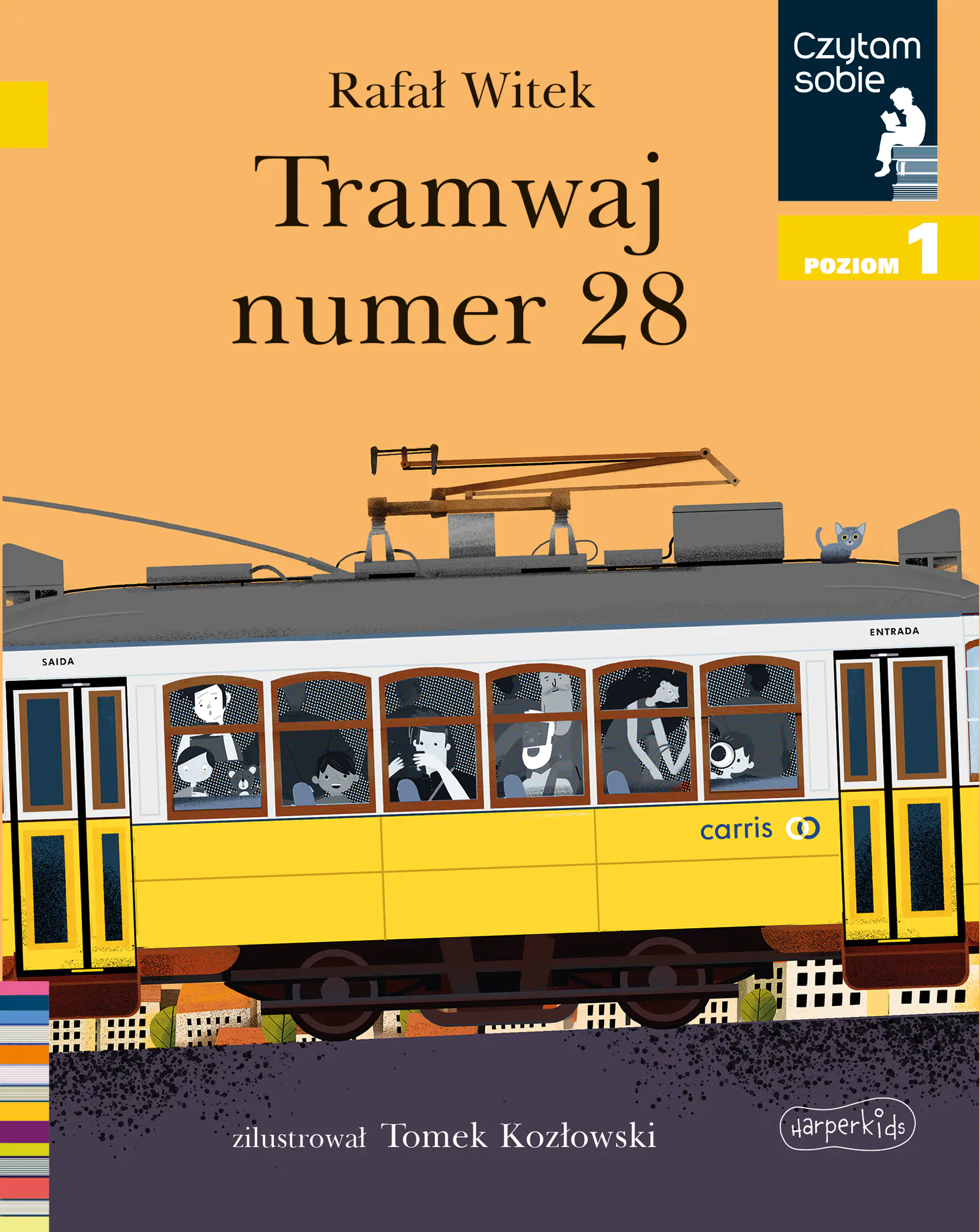 Książka - Tramwaj numer 28. Czytam sobie. Poziom 1