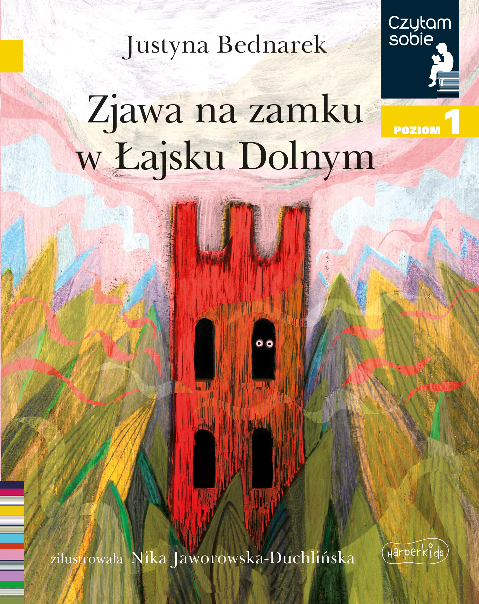 Książka - Zjawa na zamku w Łajsku Dolnym. Czytam sobie. Poziom 1