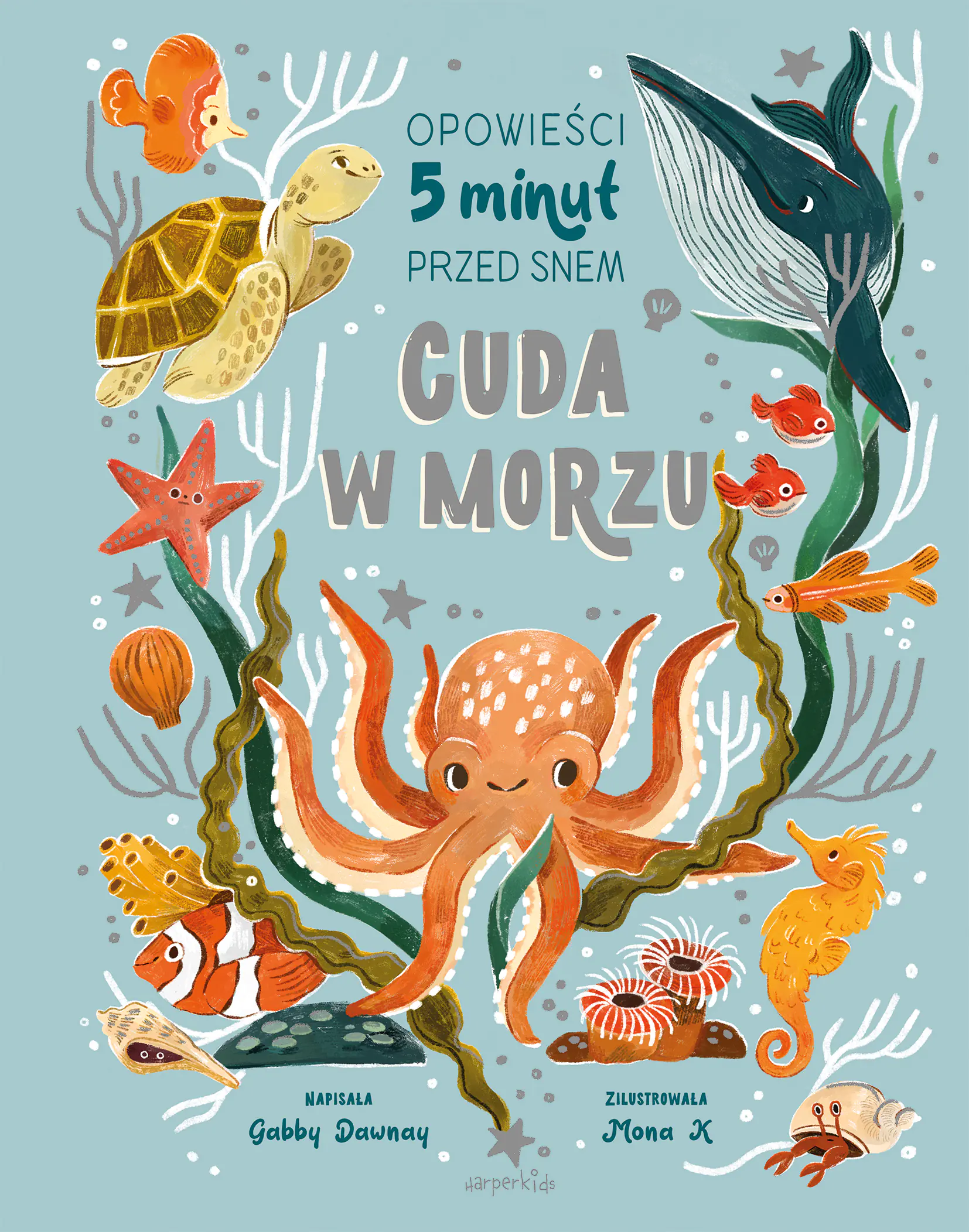 Książka - Cuda w morzu. Opowieści 5 minut przed snem