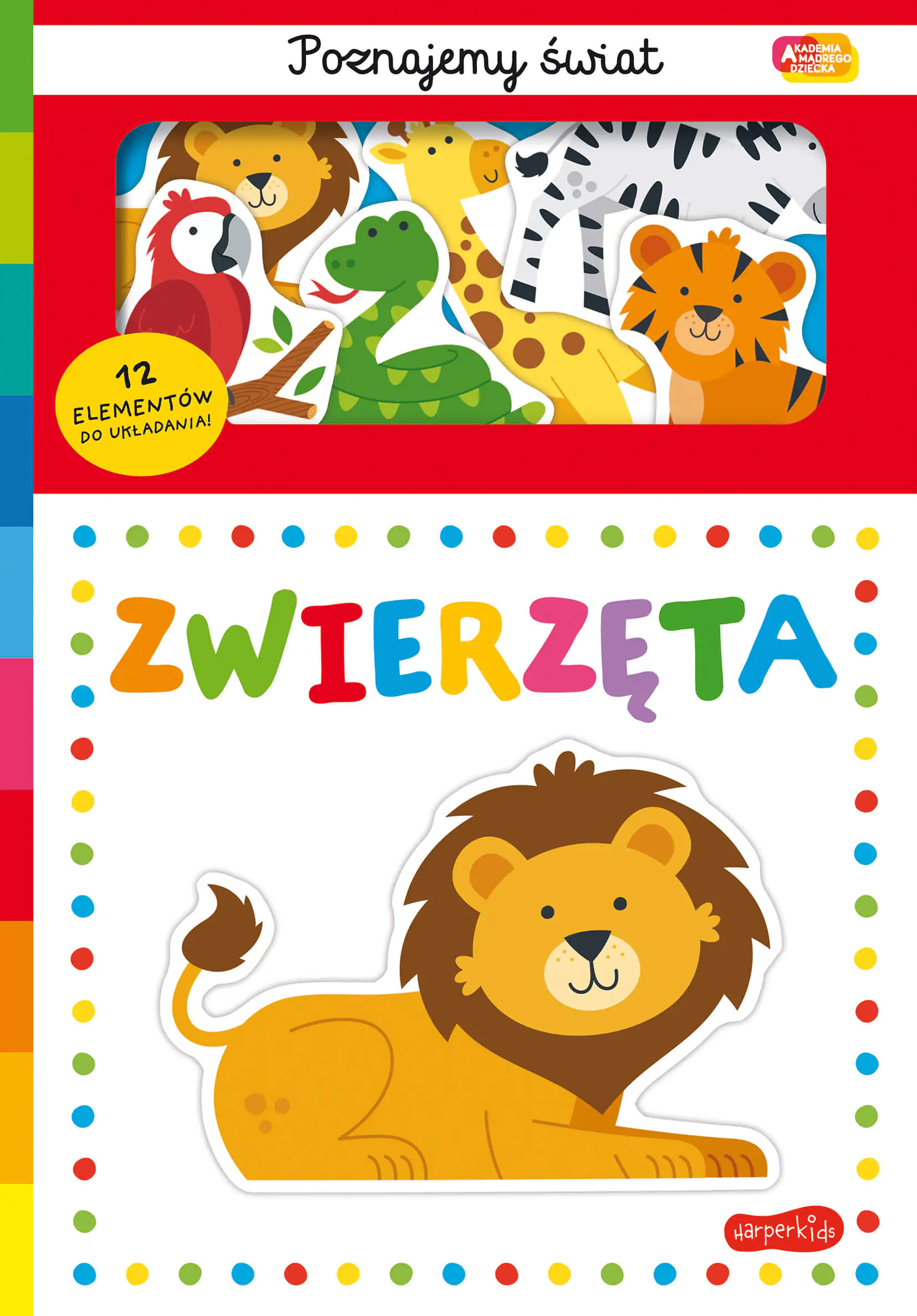 Książka - Zwierzęta. Akademia Mądrego Dziecka. Poznajemy świat