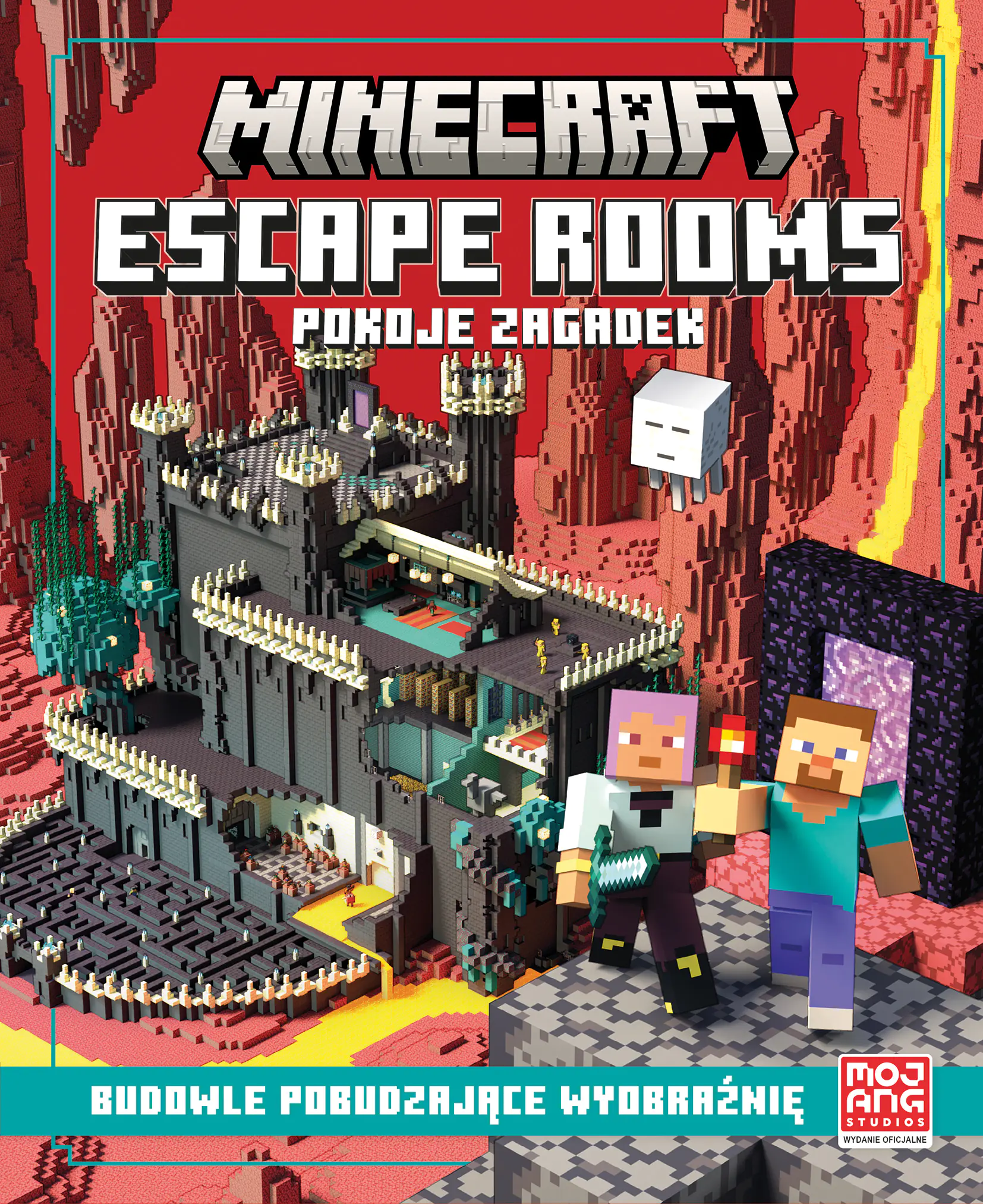 Książka - Minecraft. Escape Rooms. Pokoje zagadek