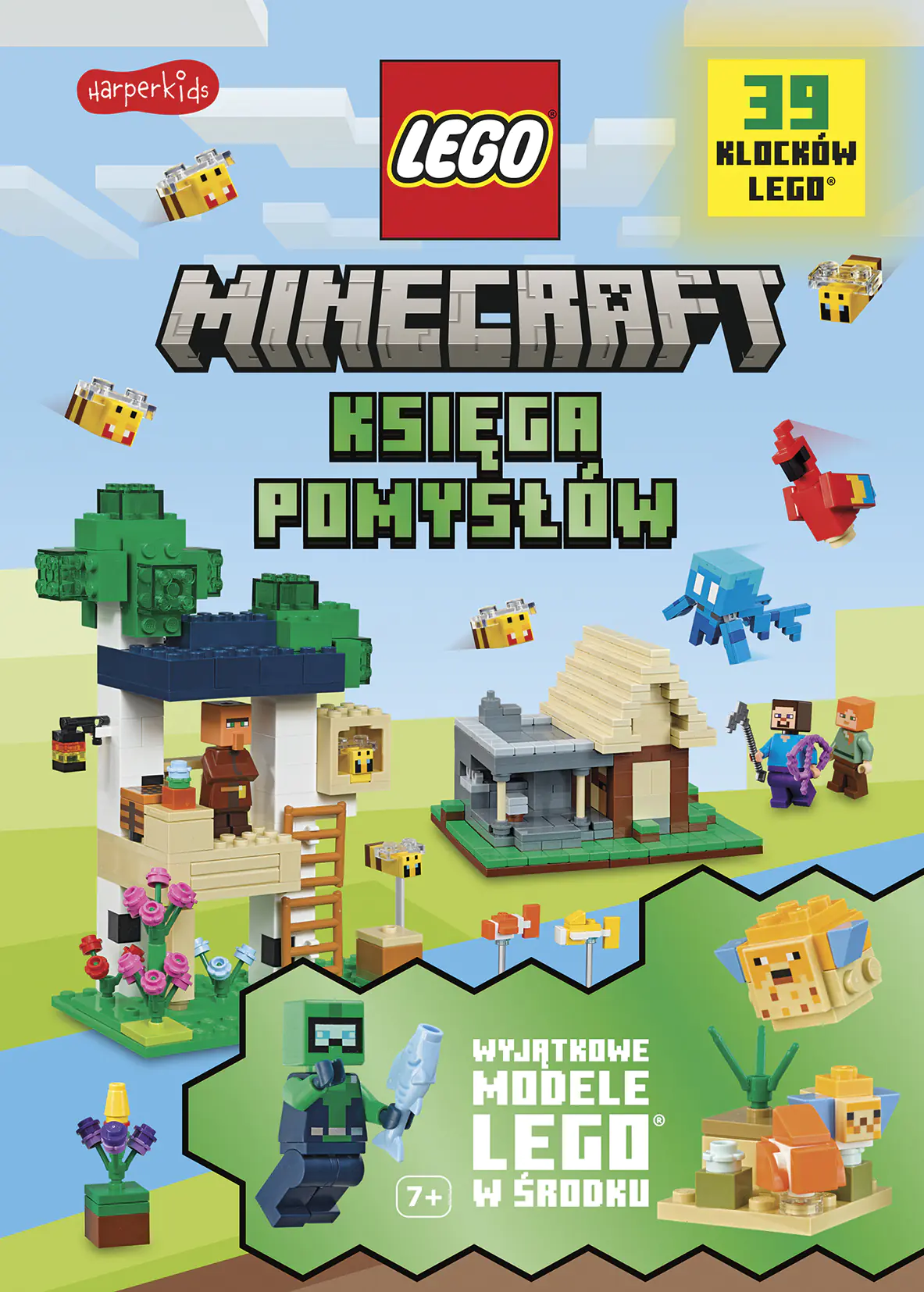 Książka - LEGO Minecraft. Księga pomysłów
