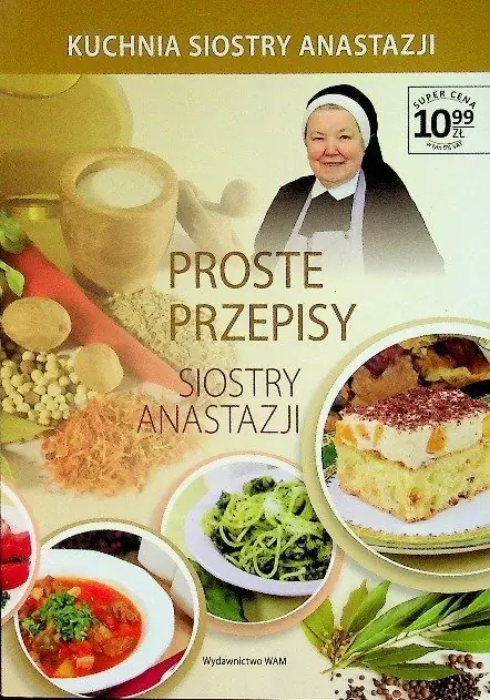 Książka - Proste przepisy siostry Anastazji