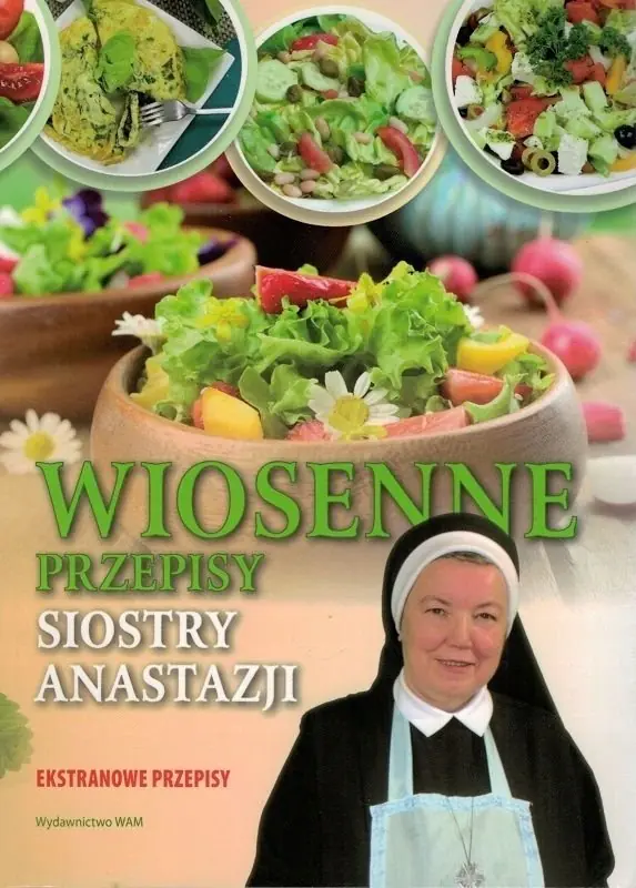 Książka - Wiosenne przepisy siostry Anastazji