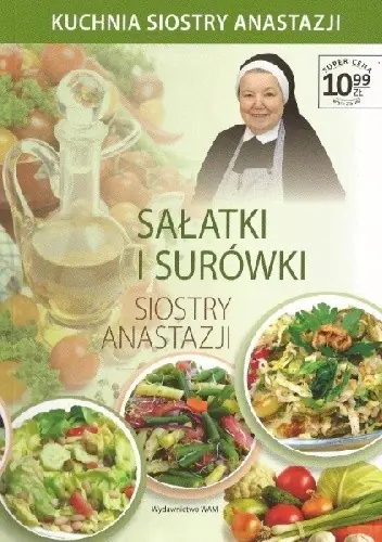 Książka - Surówki i sałatki siostry Anastazji