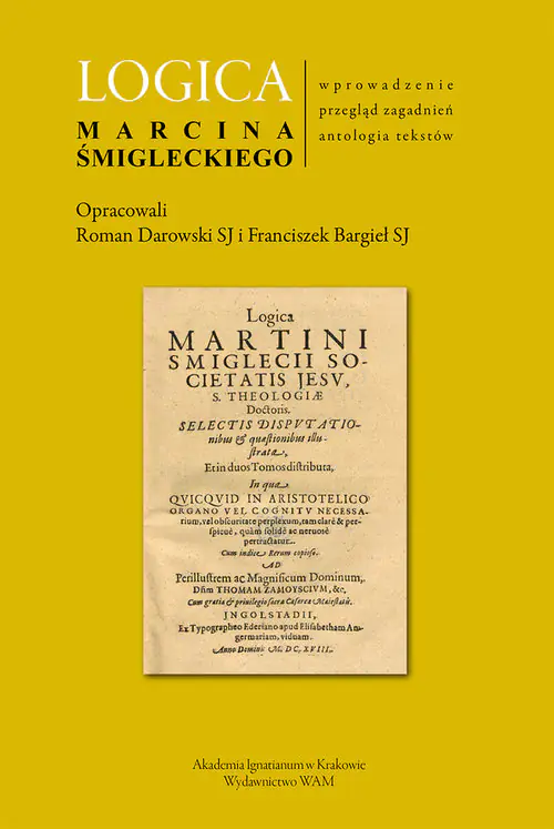 Książka - Logica Marcina Śmigleckiego