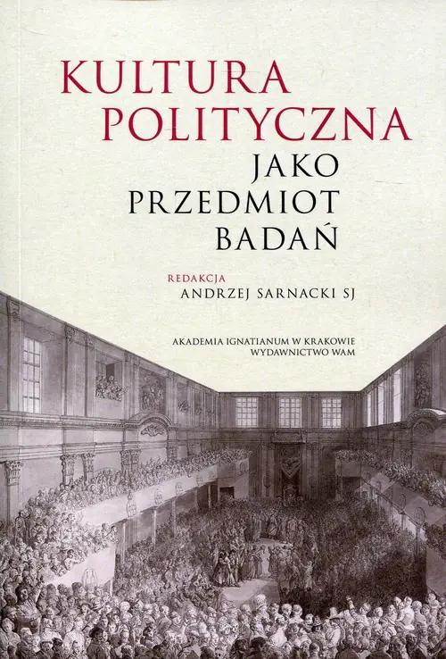 Książka - Kultura polityczna jako przedmiot badań