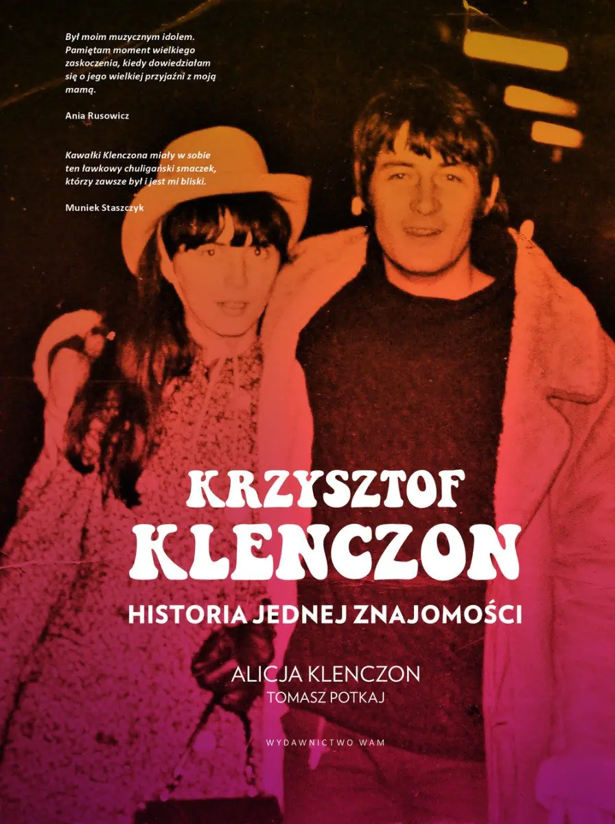 Książka - Krzysztof Klenczon. Historia jednej znajomości