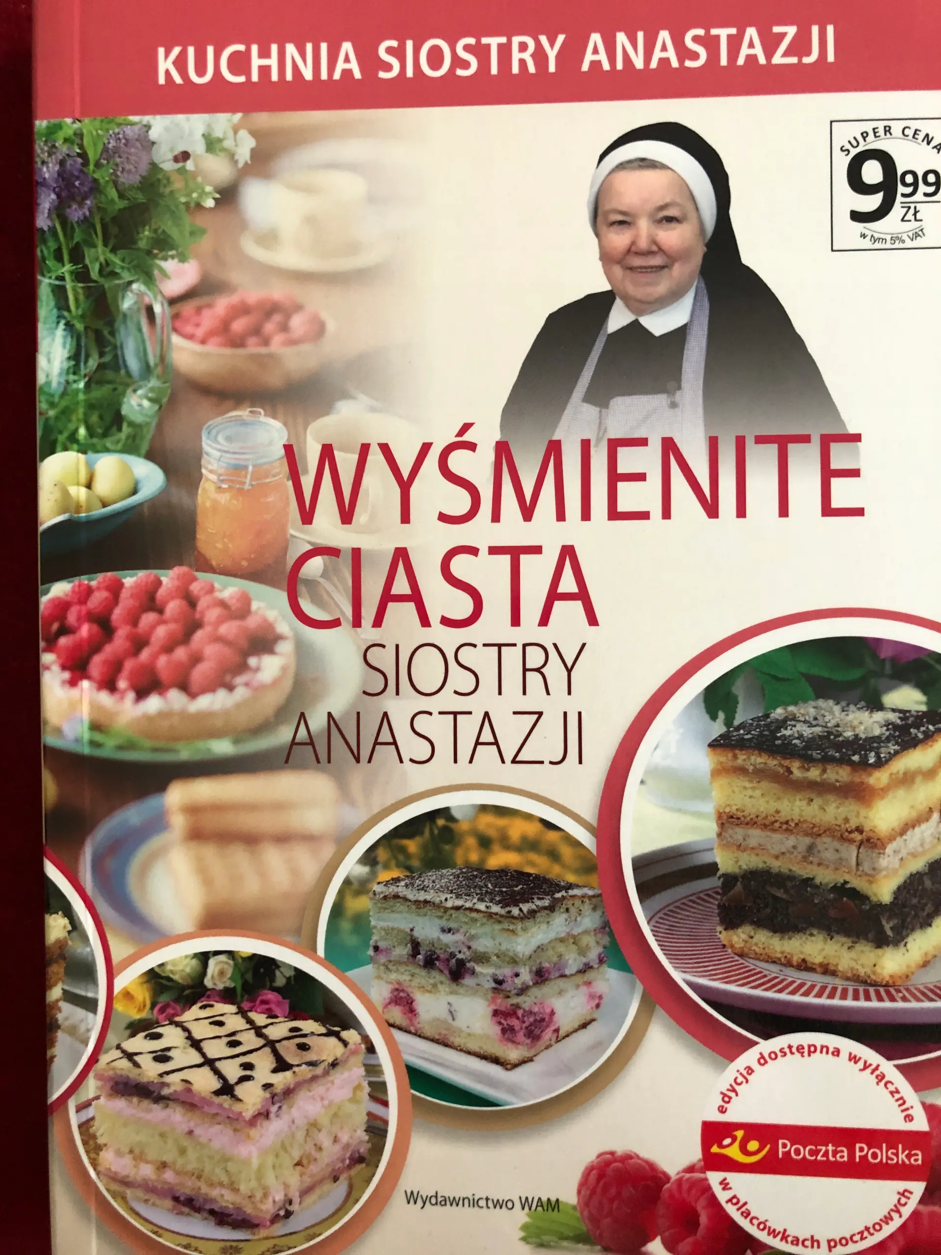 Książka - Wyśmienite ciasta siostry Anastazji
