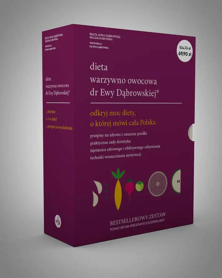 Książka - Pakiet: Dieta warzywno-owocowa dr Ewy Dąbrowskiej®