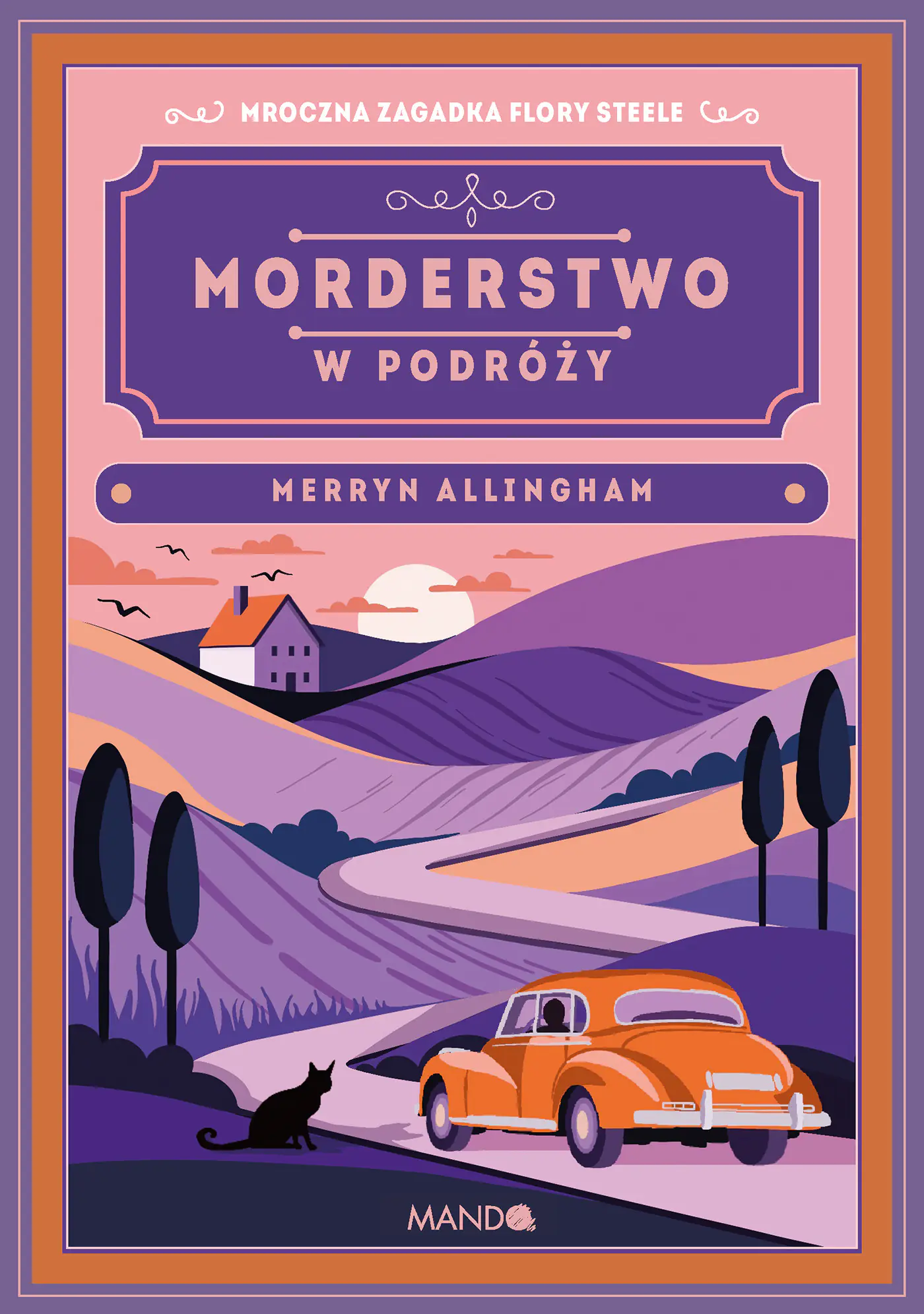 Książka - Morderstwo w podróży. Flora Steele. Tom 7