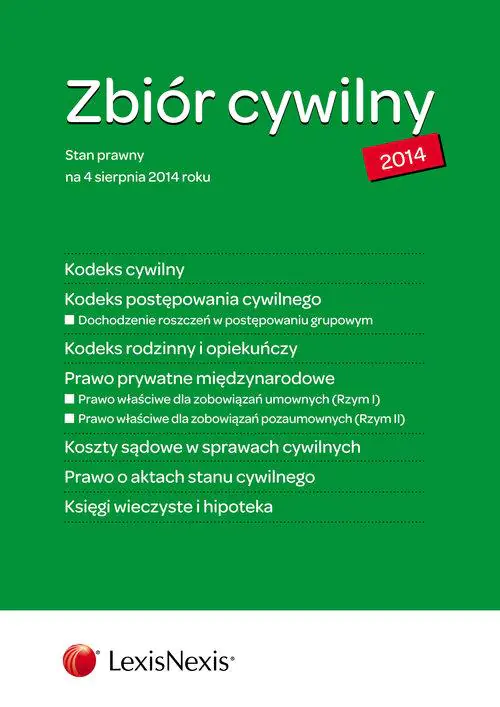 Książka - Zbiór cywilny STANDARD 2014